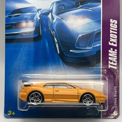 Hot Wheels 2008 Team: Exotics 1/4 113 1996 Lotus Esprit S4 YELLOW PR5