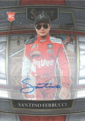 2022 Panini Chronicles NASCAR Racing Select Autographs #6 Santino Ferrucci AUTO