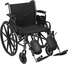 McKesson Wheelchair Flip Back Arms 300 lb Capacity