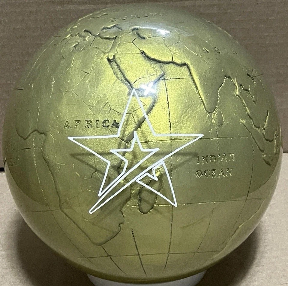 Bola de boliche Roto Grip Golden Globe 16 lb nueva en caja original Foto 3 de 4