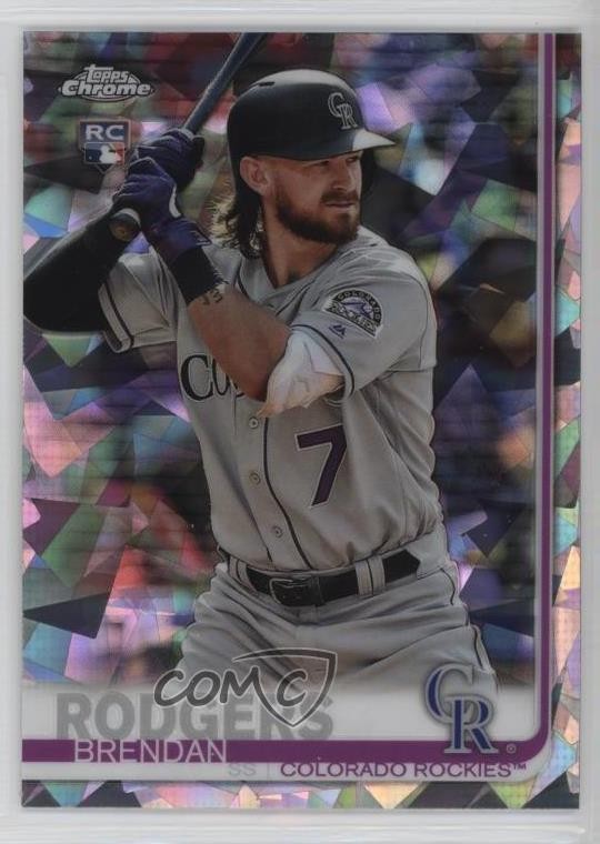 2019 Topps Chrome Sapphire Edition Brendan Rodgers #678 4z8