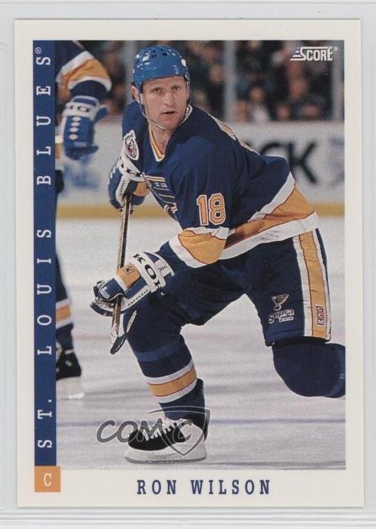1993-94 Score Canadian Ron Wilson #431 0a4