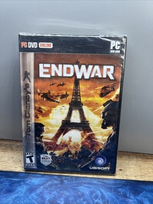Vintage PC FPS Tom Clancy's EndWar (PC, 2009) - New / Sealed