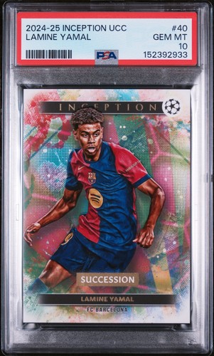 2024 Topps Inception UEFA Lamine Yamal #40 card