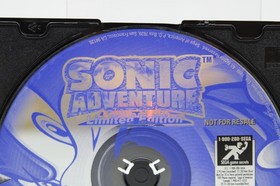 Refurbished Sega Dreamcast Sonic Adventure Limited Edition Rare HTF Disc Only