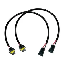DAMA H11 H8 Wiring Harness Connector Extension Cable for Headlight & Fog Light 