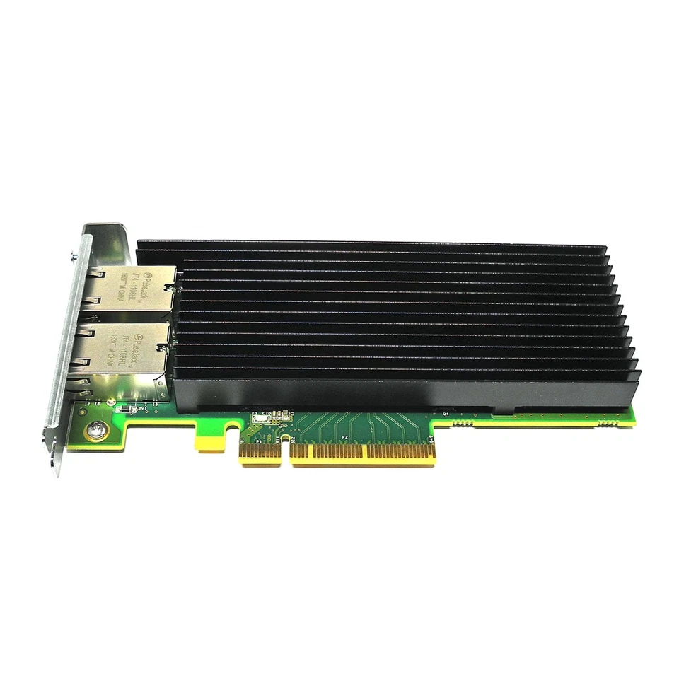 Silicom PE210G2I40-T-BC7 Dual Port 10GbE PCI-Express x8 Server Adapter LP - Immagine 2 di 3