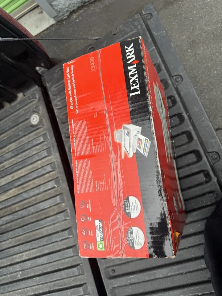 Lexmark X3430 All-in-one Inkjet Printer With Memory Card Slots New Open Box - Image 2 of 4