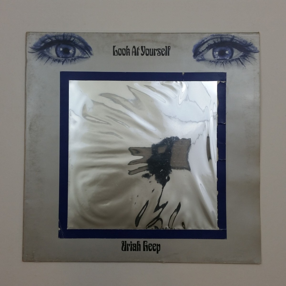 URIAH HEEP Look At Yourself 85703IT GEMA LP Vinyl VG++ Foil Cvr VG