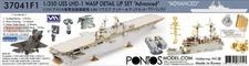 PONF37041 1:350 Pontos Model Detail Up Set - USS Wasp LHD-1 "Advanced" Set