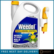 Image of WEEDOL PATH & GRAVEL WEED CONTROL POWERFUL WEEDKILLER SPRAY 3L FOR GARDENS NEW