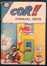 Cor!! Vintage 1973 Comic Annual book.