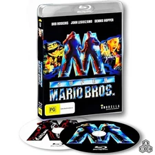 Super Mario Bros (1993) Blu-Ray 30th Anniversary Ed BRAND NEW (USA Compatible)