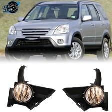 Fog Lights For 2005-2006 Honda CR-V CRV Clear Driving Bumper Lamps Pair+Switch