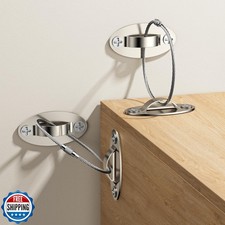 8 Packs Anti Tip Furniture Anchors for Baby Proofing, Furniture Wall Anchor S