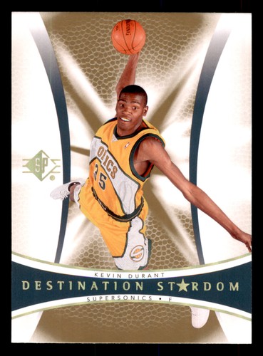 Kevin Durant #DS-1 2007 SP Authentic Destination Stardom card