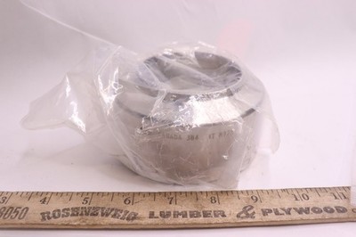 Sanitary Unpolished 304 SS Female NPT x Weld End Adapters 3'' B22WB