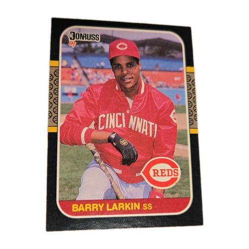 Barry Larkin 1988 Donruss #492 Rookie Card Reds MLB Vintage NM/MINT RC