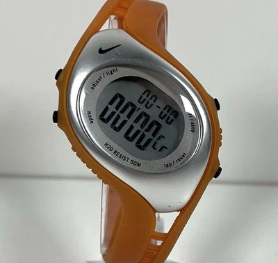 Nike Triax WK0006 Sport Multifunction Rubber Quartz Digital 37mm Unisex Watch 7" - Bild 1 von 4