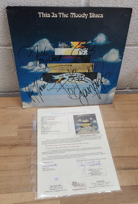 Moody Blues ''This Is The'' Band Autographed Signed Autographed Vinyl JSA #ZZ60011