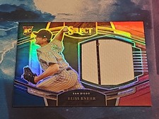 2022 Panini Select - Horizontal Rookie Jumbo Swatches Reiss Knehr #HRJS-RK...