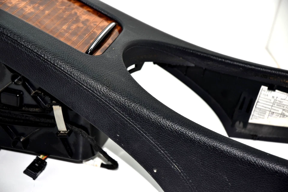 💎 Conjunto de almacenamiento reposabrazos consola negra Mercedes W211 E350 E55 2005-2009 OEM Foto 4 de 4