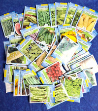 Garden Vegetable  Herb Seed Lot Mix 74 Individual Packages Dated 2025