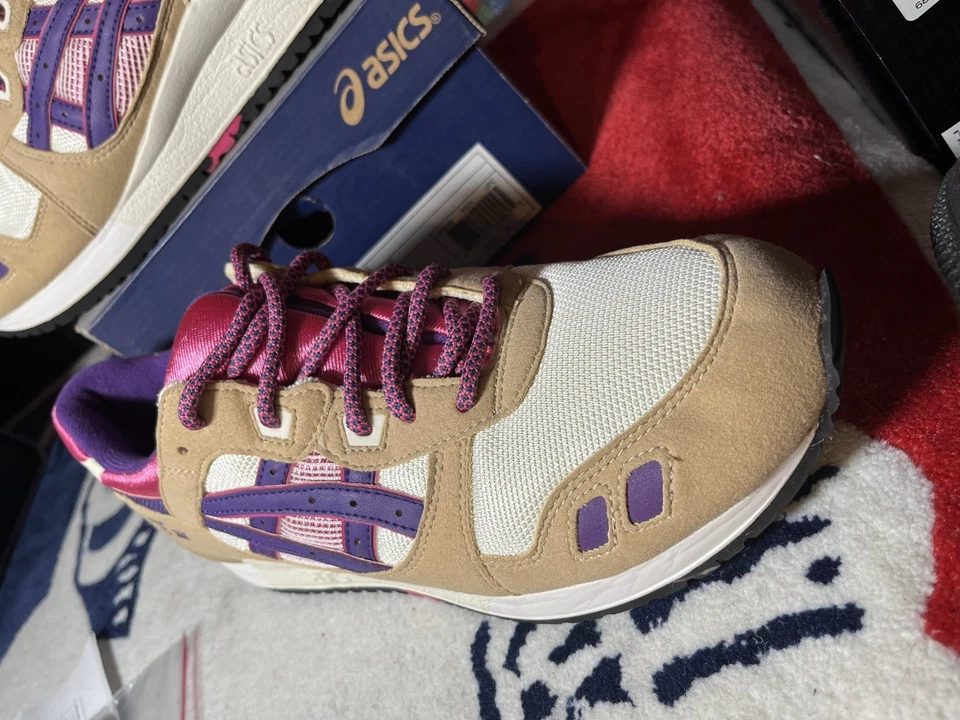 Size 10 - ASICS GEL-Lyte III Le Creme 2014 HN538 0333 Just Us Kith - Image 4 of 4