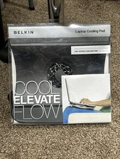 Belkin F5L001 USB Laptop Cooling Pad Fan Stand Black Gray
