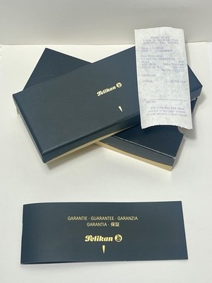 Pelikan Souveran Edition M600 Fountain Pen Original Box Manual & Receipt Only