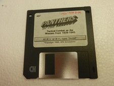HPS Simulations PANTHERS in the Shadows 1939-1945 VINTAGE SIM /GAME Floppy RARE