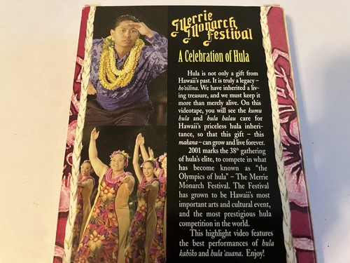 HAWAIIAN HULA MERRIE MONARCH FESTIVAL 2001 VHS 38th EDITION KITV ARTS CULTURE - Picture 8 of 13