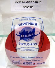 New Bluestar Extra Large Round Red Ultrasuede Microfiber Eyecushion 2013