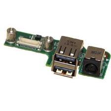AC DC-IN POWER JACK CHARGER BOARD DELL INSPIRON 1525 USB 07533-2