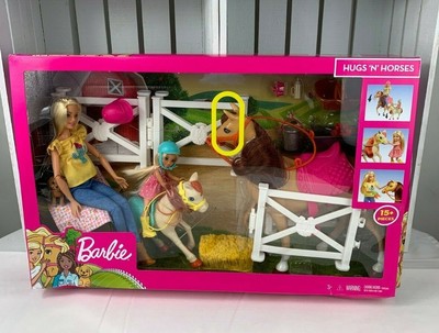 barbie hug n horses
