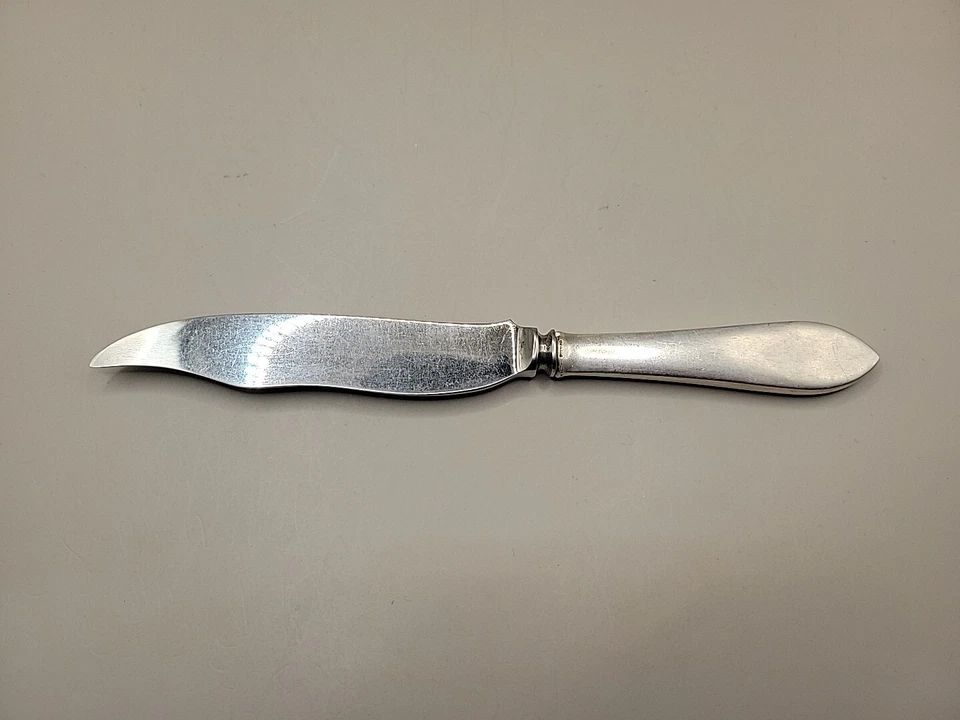 Antiguo cuchillo de cubiertos de plata esterlina Tiffany & Co. Faneuil fabricante de 8,1" Foto 4 de 4