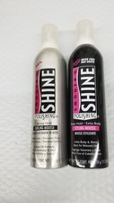 Smooth 'N Shine Polishing Strong Hold Curling/Styling Mousse 2 pack NEW