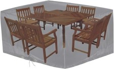 Large Garden Furnitre Table Chair Cover Woven Polyester Waterproof Weatherproof