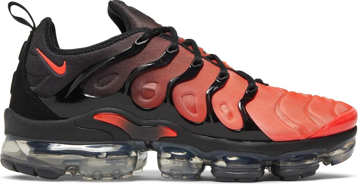 Size 7 - Men’s Nike Air VaporMax Plus ‘Darth Maul’ Sneakers DZ4857-001 Wmns 5.5 Bring Balance to the Drip with the Nike Air VaporMax Plus  main image 3