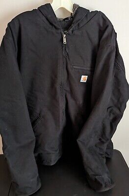 Carhartt Jacket OJ0140-M Black Mens XL Loose Fit | eBay Carhartt Jacket OJ0140-M Black Mens XL Loose Fit | eBay