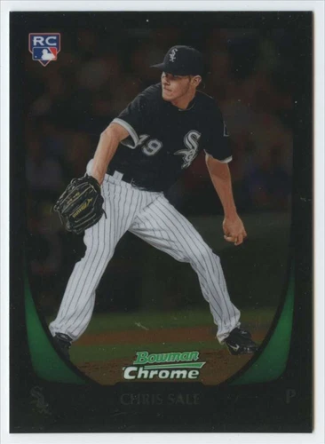2011 Chrome #200 Chris Sale RC Rookie White Sox NM Near Mint