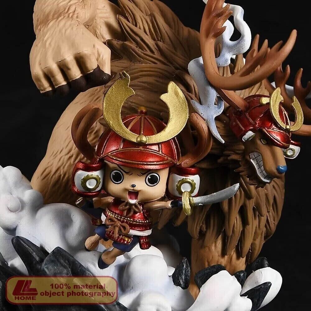 Anime One Piece Tony Chopper Wano Samurai Strengthen Monster Point Statue  Figure