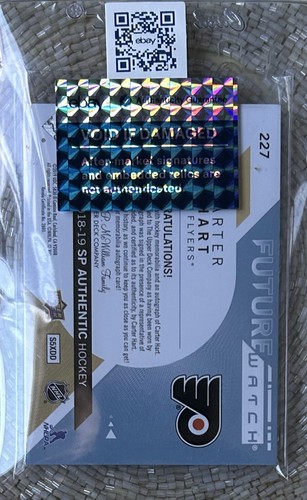 2018 SP AUTENTICO OROLOGIO FUTURO AUTO PATCH /100 CARTER HART RC 3 COLORI RPA - Foto 2 di 2