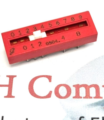 79B10 Grayhill 10 Posistion Dip Switch