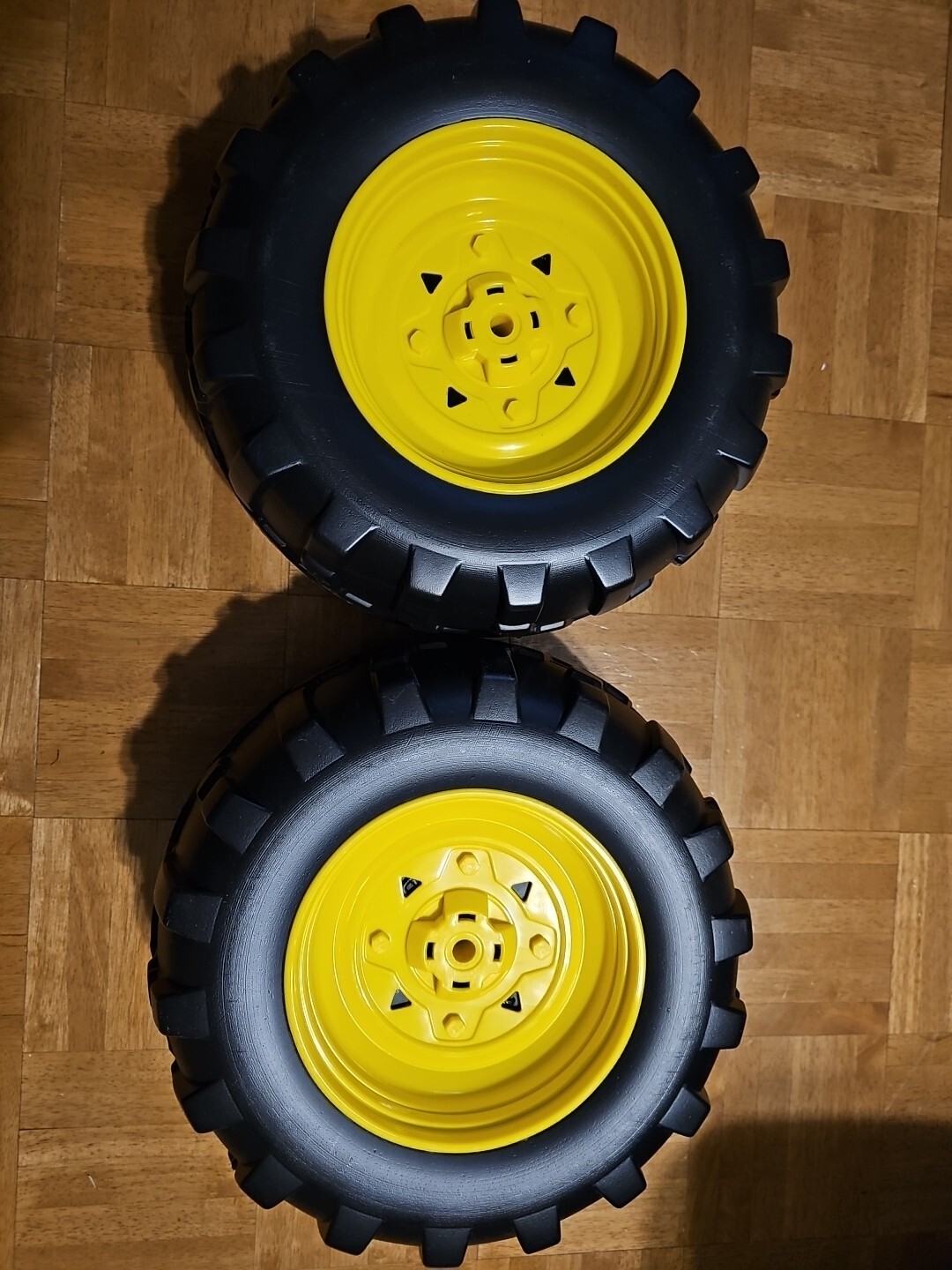 John Deere Peg Perego Gator HPX Front Wheel Set (2 Tires) Left & Right