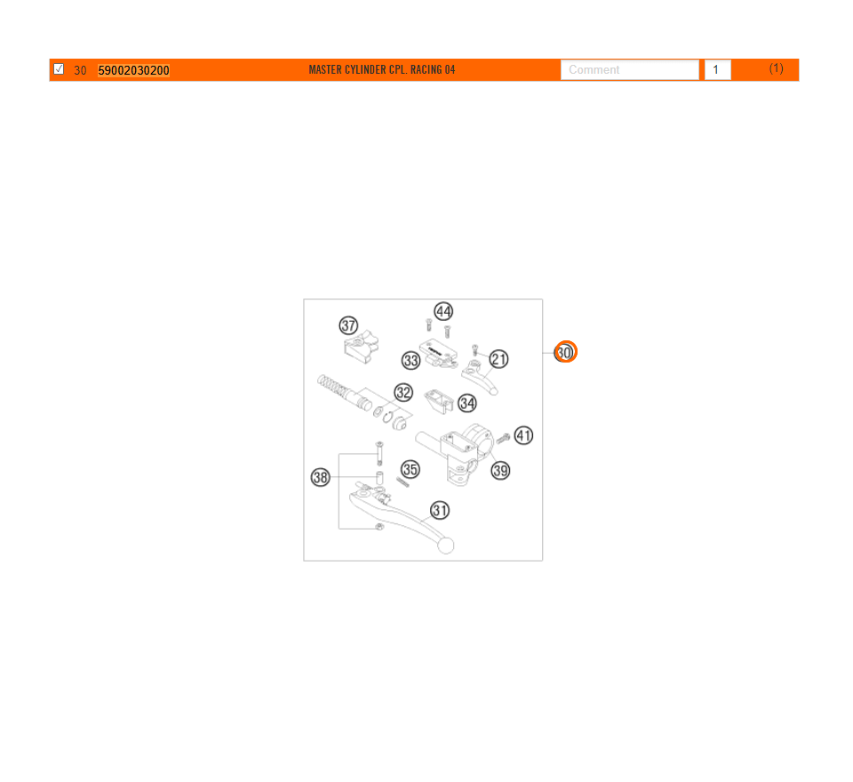 2006 KTM 450sx 450 SX Clutch Master Cylinder for sale online | eBay 