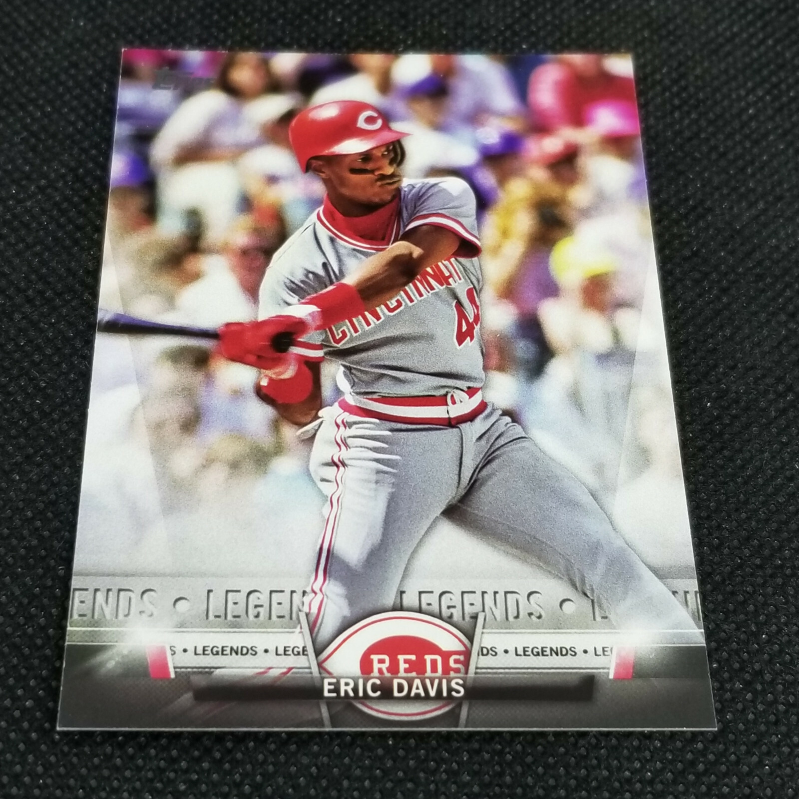 18 Topps Eric Davis Salute Legends Ts 40 Cincinnati Reds Ebay