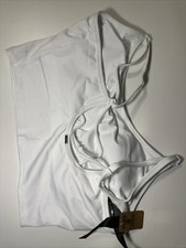 VICTORIAS SECRET PINK LIGHTLY LINED SPORTS BRA NWT WHITE Size XL EXTRA LARGE