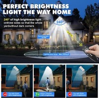 11000W Super Bright Commercial Solar Street Light Outdoor Road Dusk to Dawn Lamp 28