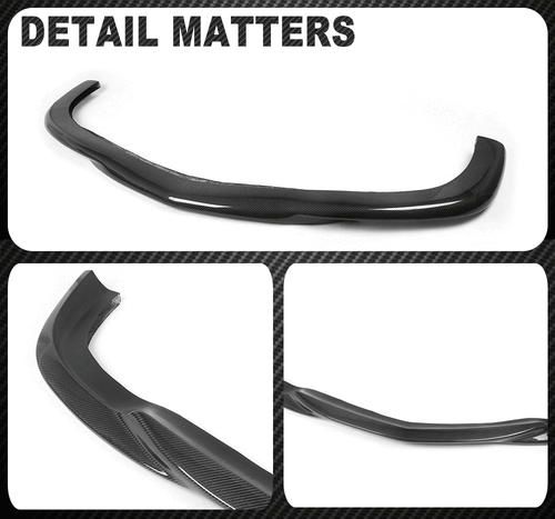 Alerón delantero de carbono para Mercedes W204 C63AMG difusor labio del alerón - Imagen 13 de 13